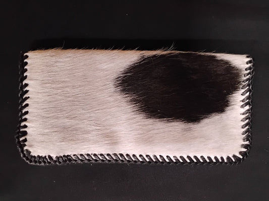 Checkbook Wallet - Black and White