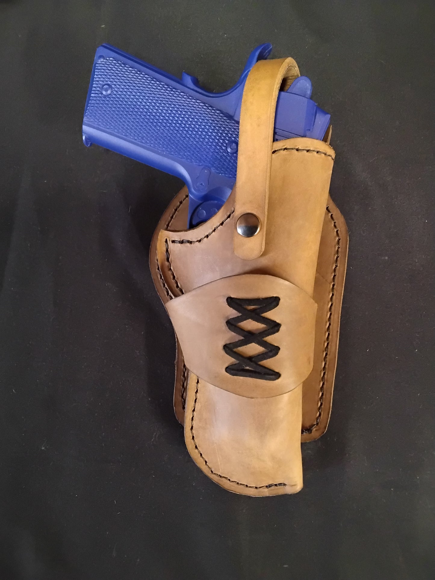 Holster 1911 - 5 inch Golden Oak and Black