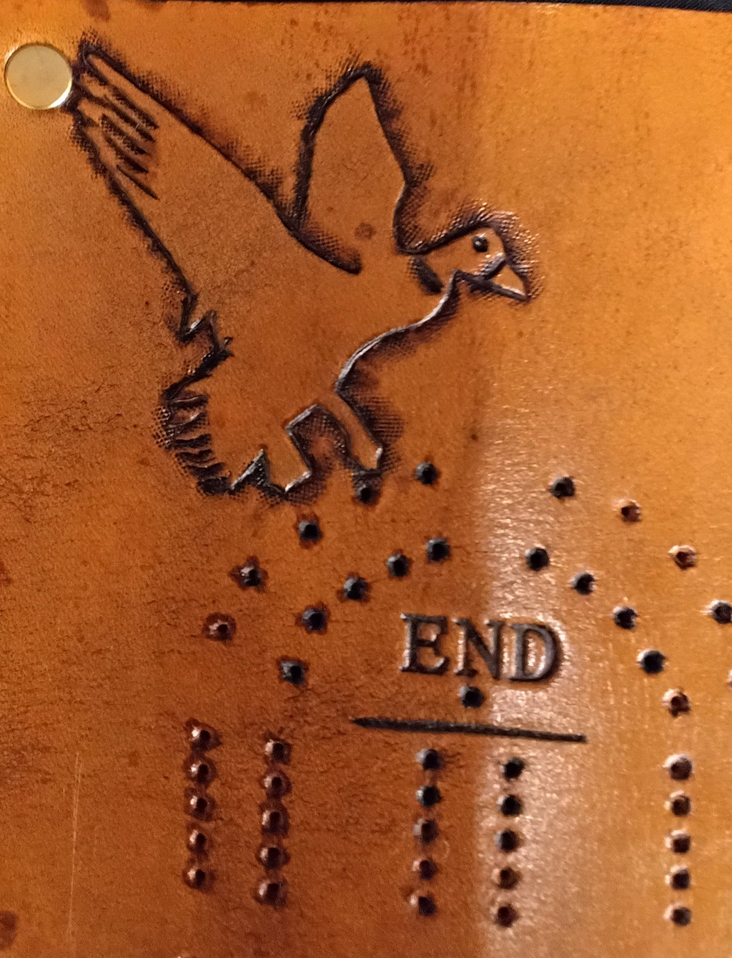 Cribbage Board - Duck and Cattails