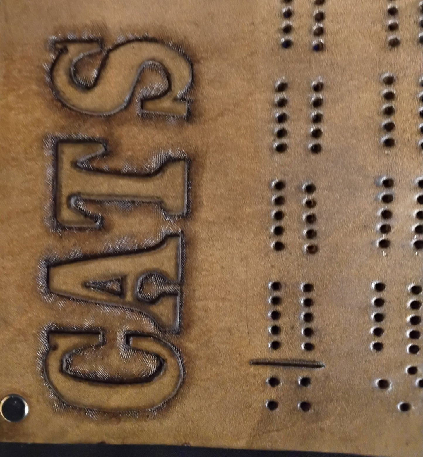 Cribbage Board - Bobcats
