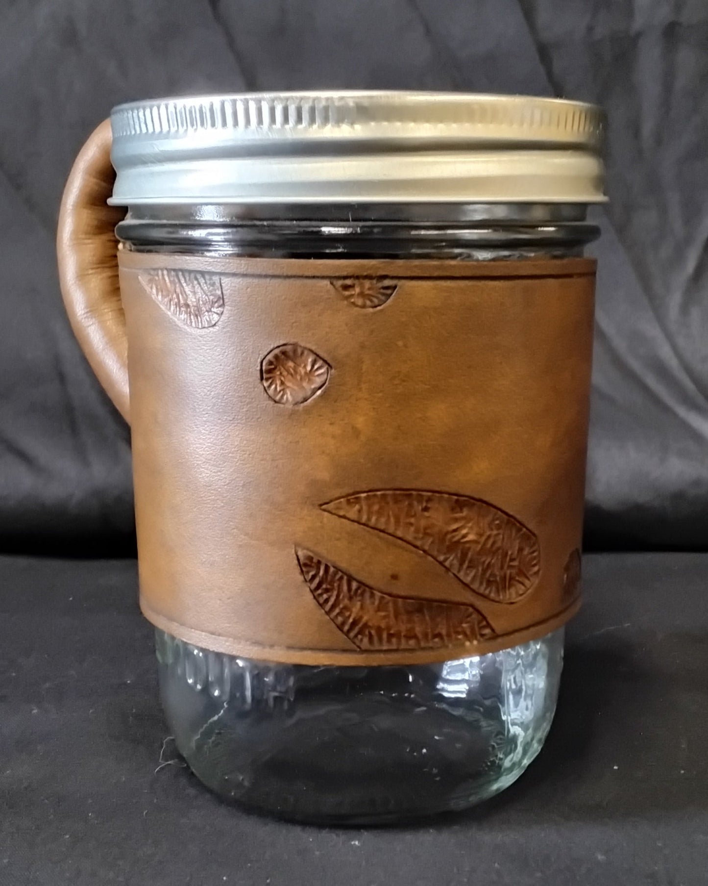 Mason Jar Handle - Deer Print