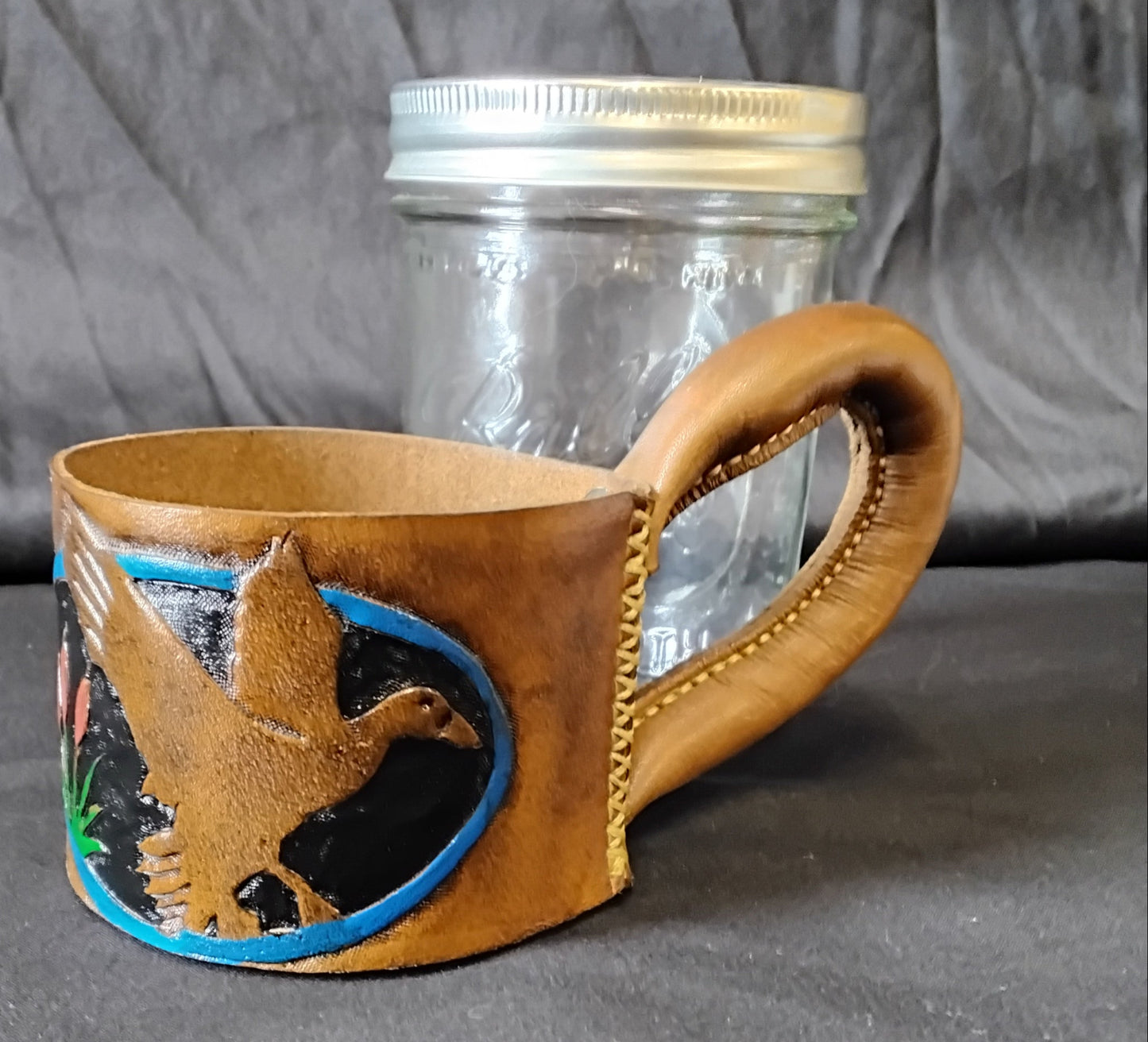 Mason Jar Handle - Duck