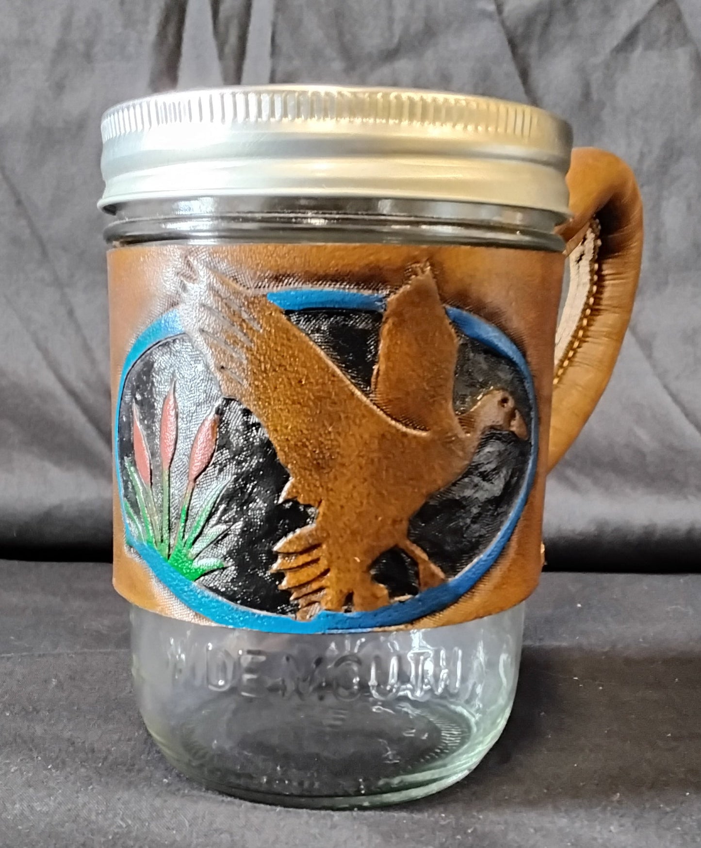 Mason Jar Handle - Duck