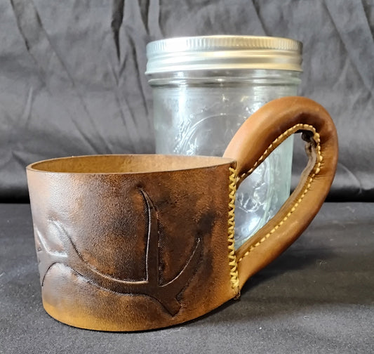 Mason Jar Handle - Antler