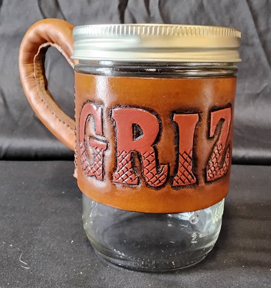 Mason Jar Handle - Griz