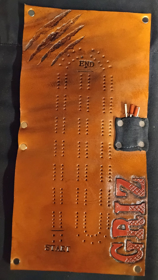 Cribbage Board - Griz