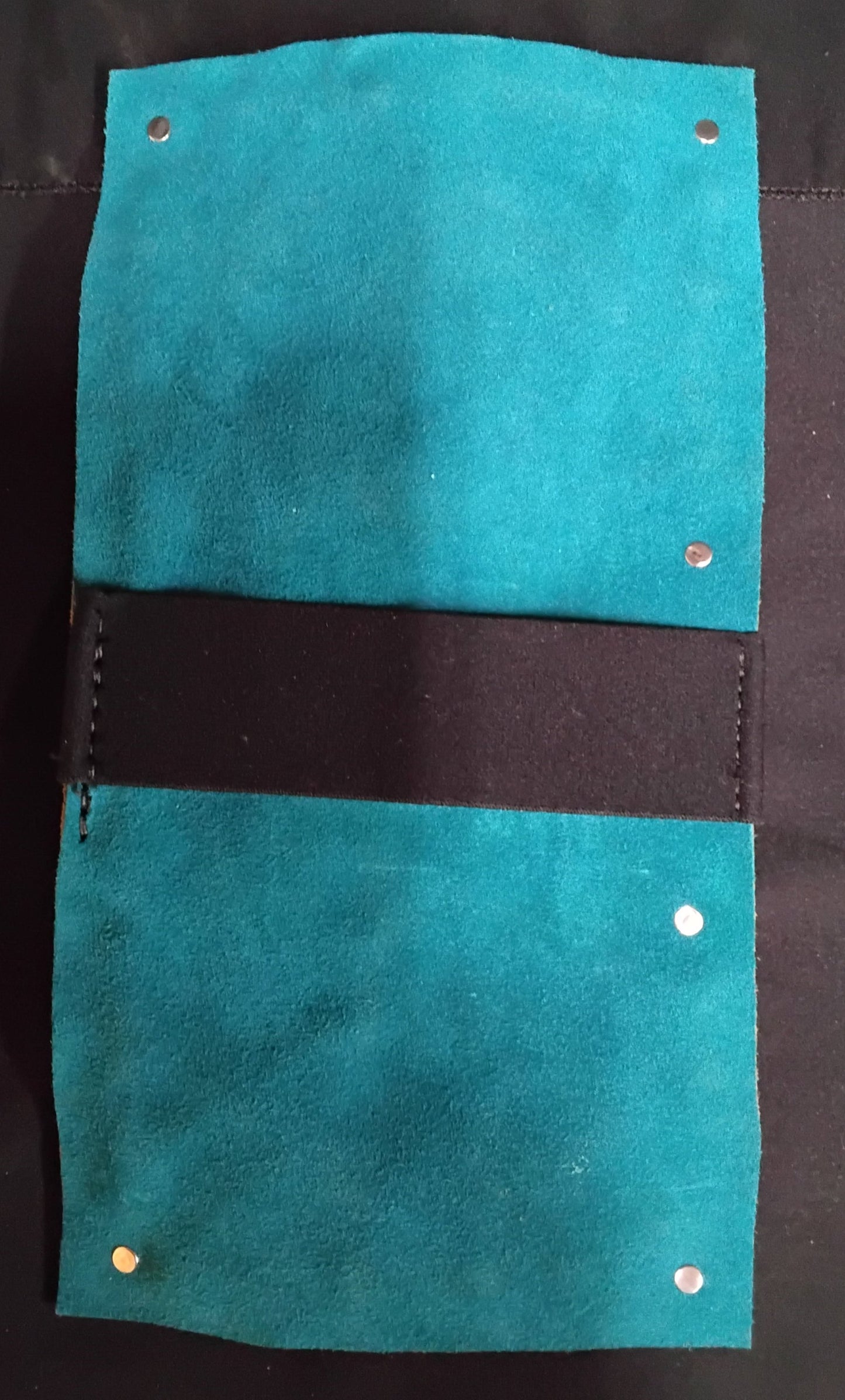Cribbage Board - Water Buffalo and Turquoise